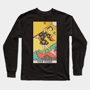 The Fool Tarot Card - Witchy Magic Long Sleeve T-Shirt